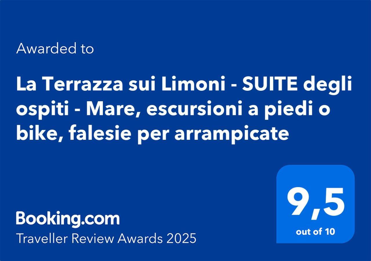 La Terrazza Sui Limoni - Suite Degli Ospiti - Mare, Escursioni A Piedi O Bike, Falesie Per Arrampicate Cisano sul Neva Екстериор снимка